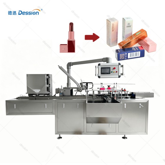 Industrial Cosmetic Packaging & Cartoning Line: High-Precision Lipstick Solutions